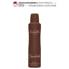 Confetti London CHOCOLATE Deodorant Body Spray 250ml