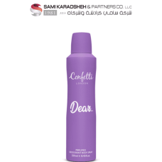Confetti Dear Body Spray 250 ml – Long-Lasting Fragrance for Women