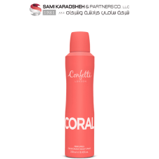 Confetti London CORAL Deodorant Body Spray 250ml