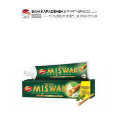 "Dabur Miswak Herbal Toothpaste 120gm. + 50gm.  "