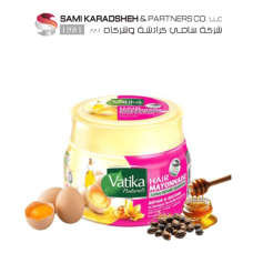 Vatika Naturals Repair & Restore Hair Mayonnaise 500g | Hair Mask With Honey, Castor & Marrow | For Damaged & Chemically Treated Hair