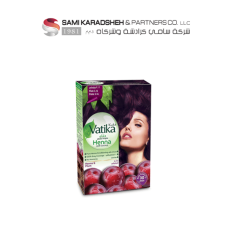 "Vatika Plum #3.16 Henna 10g. x 6 sachets  "