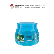 "Vatika Naturals Advance Wet Look Styling Hair Gel with H20 Effect – Strong Hold & High Shine – Easy to Style – 500 ml  "