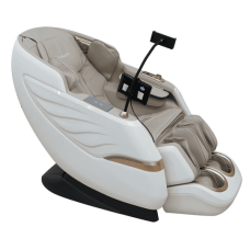 BeHealth FlyLux Massage Chair (Brown/Off White)