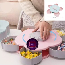 Plastic serving tray
