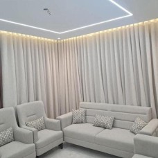 Today’s Offer  Luxury Sofa Set + 4m Wave Curtains with Installation Across the Kingdom at a Special Price