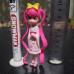 4-Piece Kimono Girl Miniature Figure Set