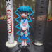 4-Piece Kimono Girl Miniature Figure Set