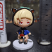 Chibi-style collectible figures inspired by characters from the video game Genshin Impact
