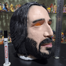 John Wick movie-inspired mask made from high-quality leather
