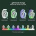 ﻿Rechargeable fan with RGB lighting 