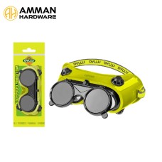 ﻿Deluxe Heavy-Duty Blue Welding Goggles – Submarine Style