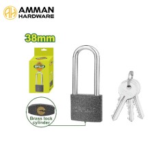 ﻿Long Shackle Iron Padlock – DELLO (38 mm)