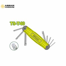 Folding Hex Key Set