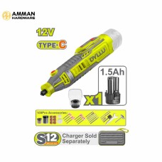 12V Cordless Rotary