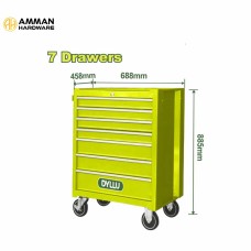 DYLLU 7-Drawer Mobile Tool Cabinet