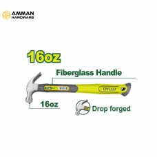 Claw Hammer with Fiberglass Handle – 450g
