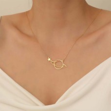 Earth pendant necklace