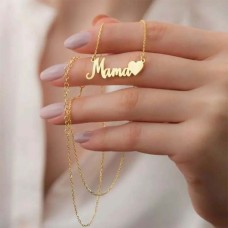Elegant Mama necklace with heart