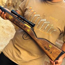 ﻿Handmade decorative rifle piece