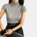 ﻿Half-Sleeve High Neck Blouse – 6 Pieces