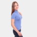 ﻿Half-Sleeve High Neck Blouse – 6 Pieces