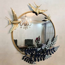 Metal frame mirrors