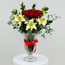 Crystal vase