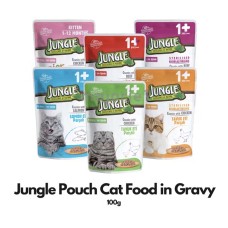 Jungle Pouch Cat Mixed 100 Gr 