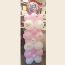  Pink Balloon Decorations for a Birthday Celebration 