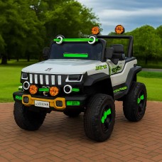 Electric Ride-On Car for Kids with Attractive Lights & Remote Control – 12V