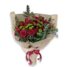 Red Hand Bouquet