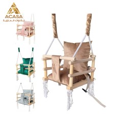 ﻿Wooden Baby Swing – Safe & Fun Playtime
