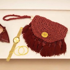  Elegant Handcrafted Crochet Clutch 