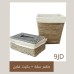 Home Organization Set – Wastebasket + Tissue Box Cover