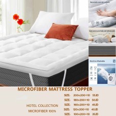 Luxury Microfiber Mattress Topper - Hotel Collection