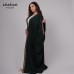 Emerald Green Embroidered Abaya