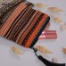 Colorful Sadu-Inspired Pouch