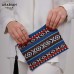 Colorful Sadu-Inspired Pouch