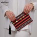 Colorful Sadu-Inspired Pouch