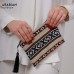 Colorful Sadu-Inspired Pouch