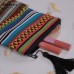 Colorful Sadu-Inspired Pouch