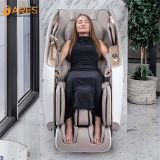 ARES uRoyal Massage Chairs (Brown/Beige)