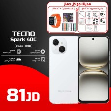 TECNO Spark 40C – Maximum Storage with Premium Gift