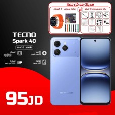 TECNO Spark 40 – Flagship Storage with Premium Gift