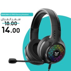 ONIKUMA X7 PRO – RGB Gaming Headset with LED Accents
