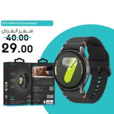 TOTU SW-03 Ai – Smart Watch with Wireless Charging & IP68 Protection