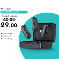 YESIDO KR17 Wireless Lavalier Microphone
