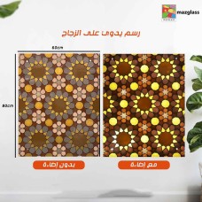 ﻿Glass Art Panel – 60 × 80 cm
