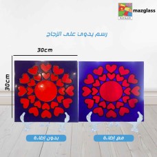﻿Glass Art Panel – 60 × 80 cm